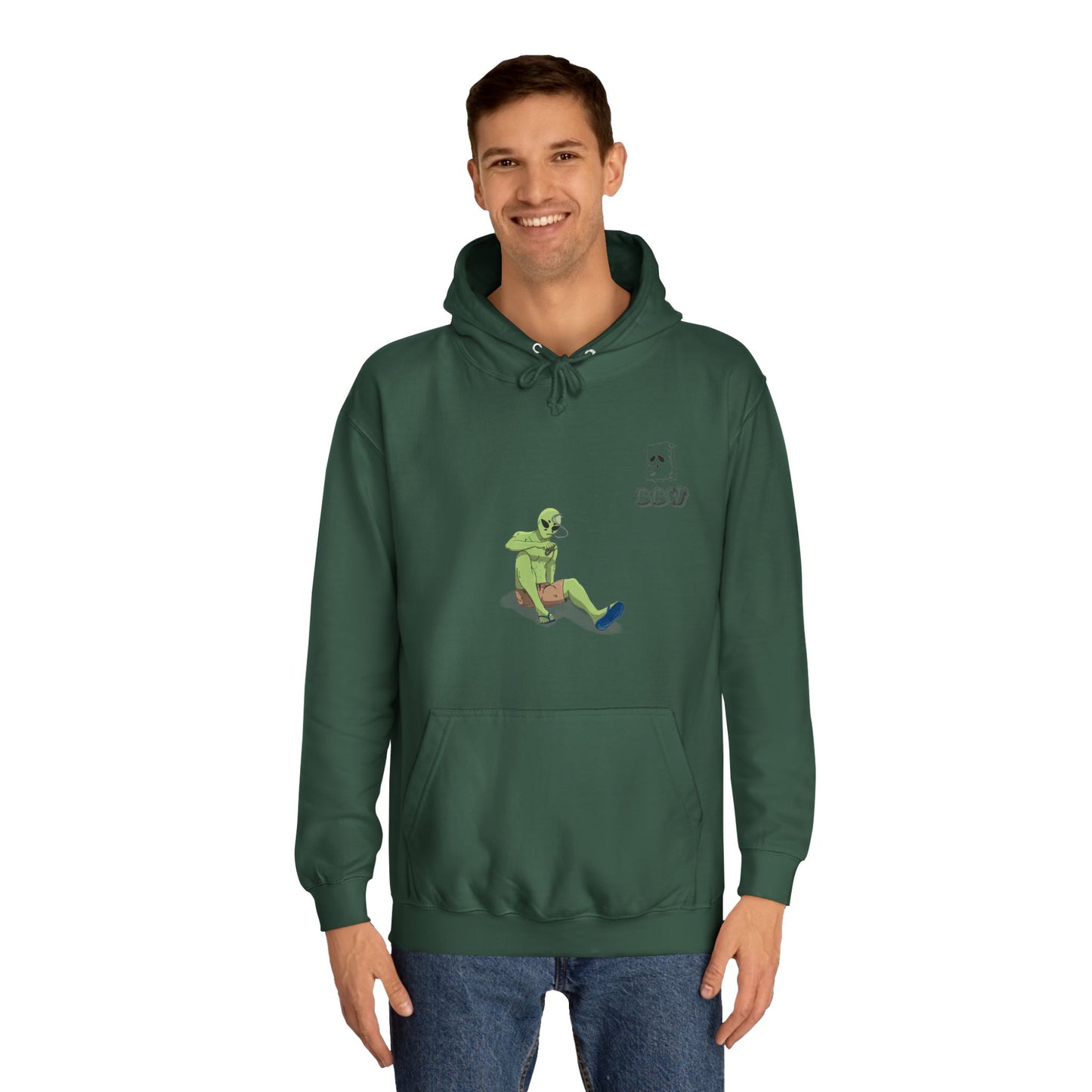 Weed on another planet Hoodie