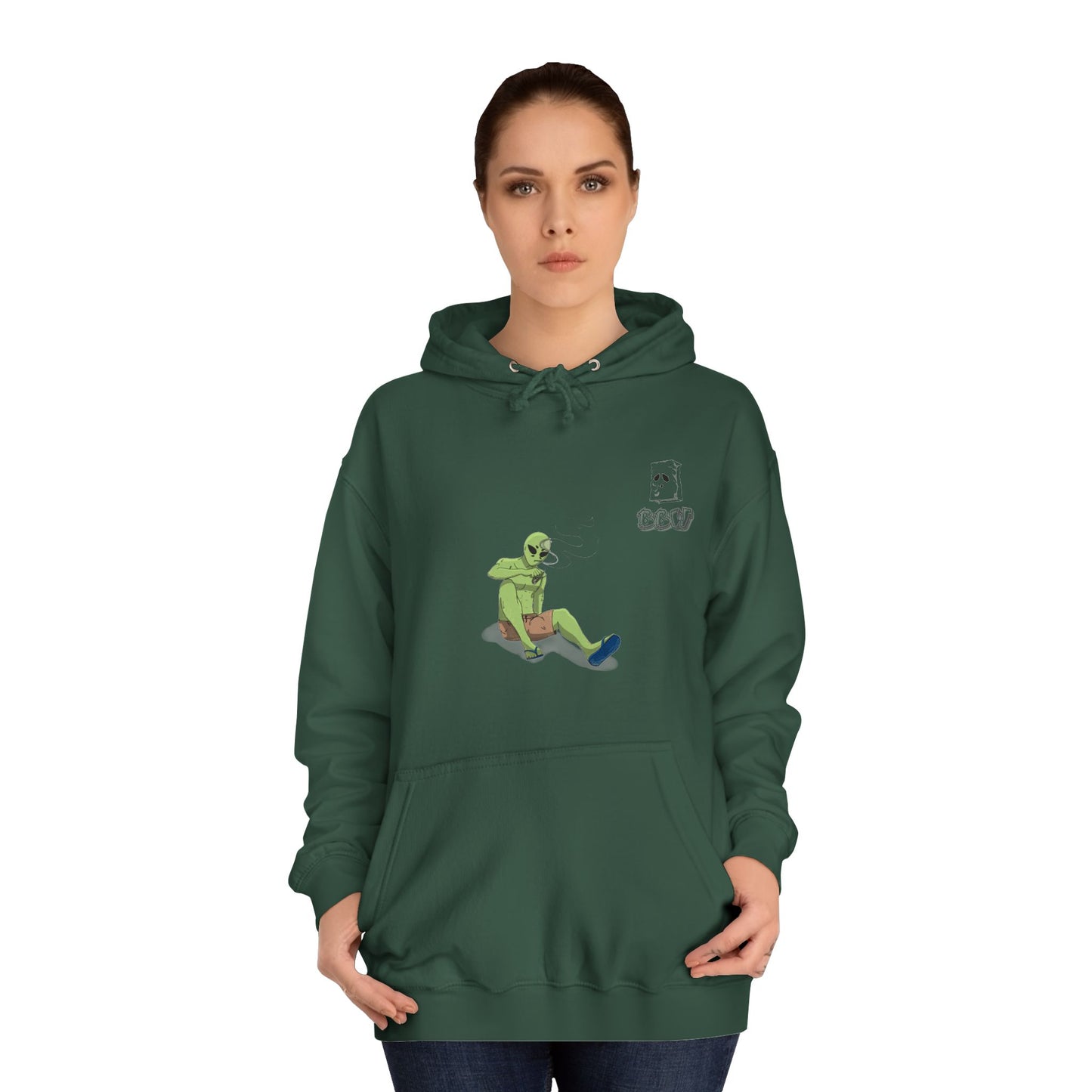 Weed on another planet Hoodie