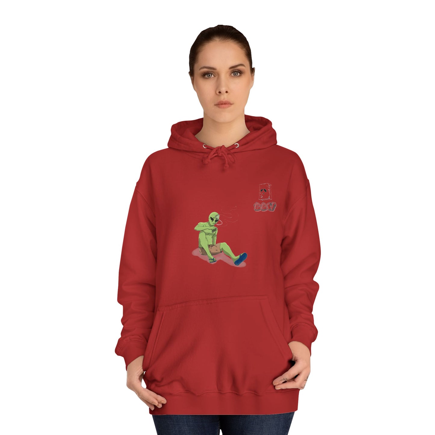 Weed on another planet Hoodie
