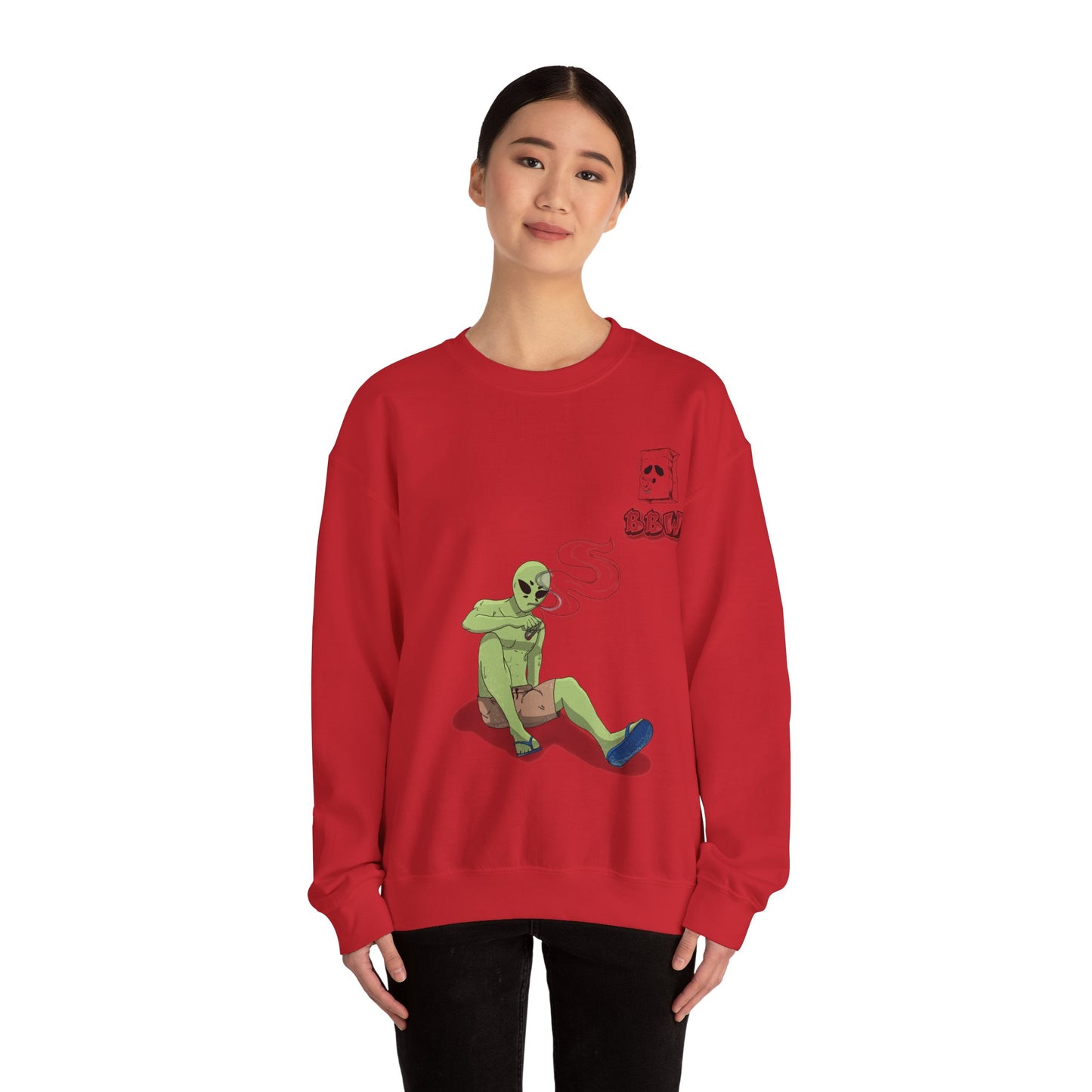 Weed on another planet Sweatshirt