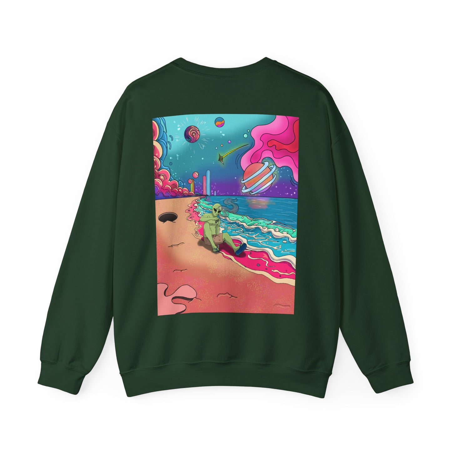 Weed on another planet Sweatshirt