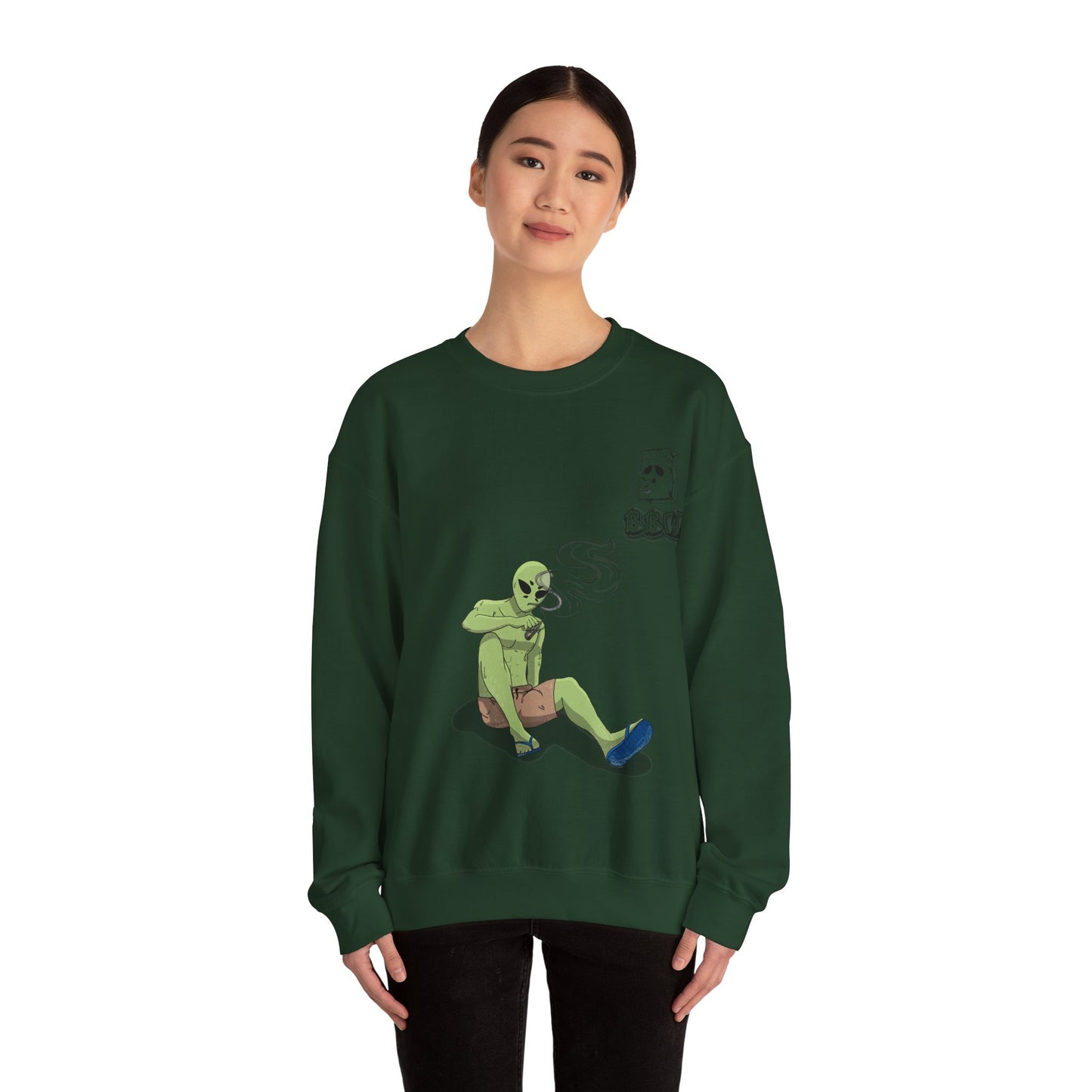 Weed on another planet Sweatshirt