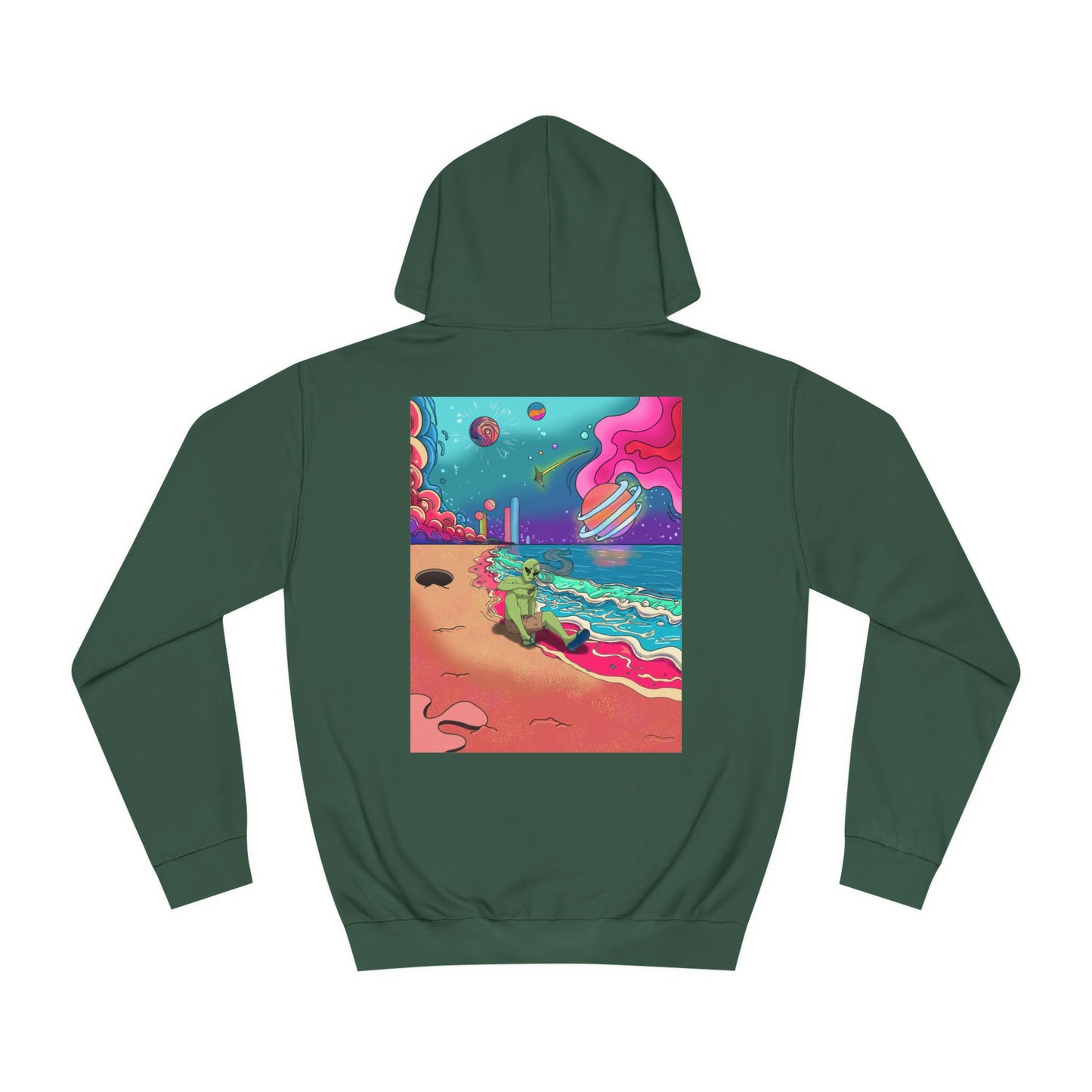 Weed on another planet Hoodie