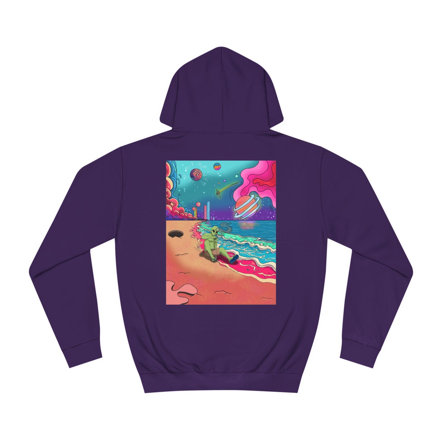 Weed on another planet Hoodie